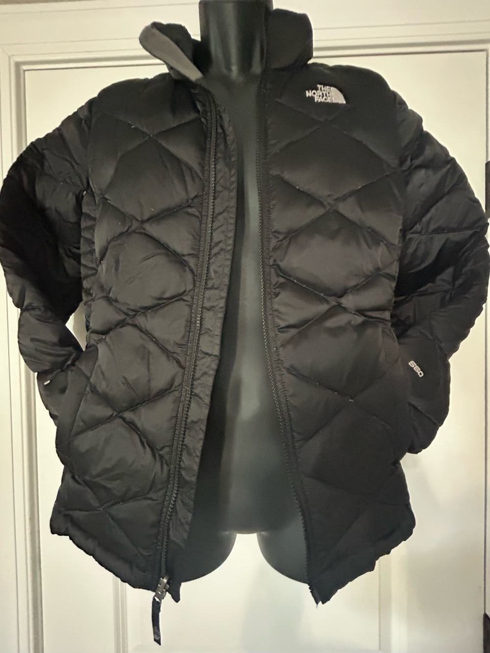 The North Face Kid’s 18XL Black Diamond-Quilt Puffer Jacket